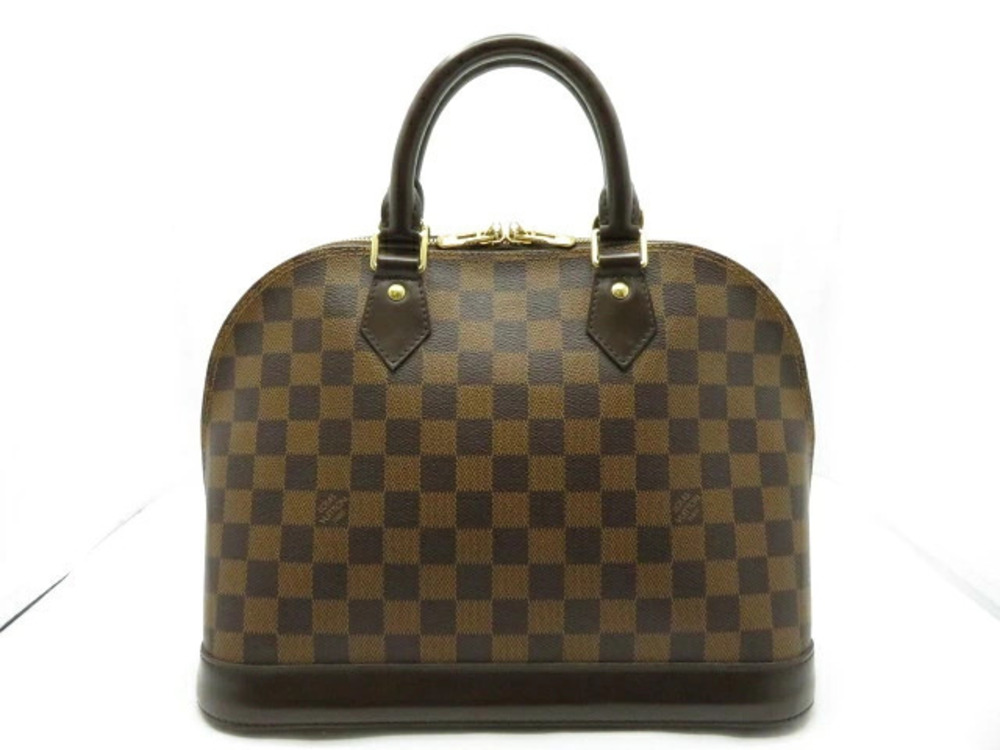Louis Vuitton Handbag Bag Alma Damier Brown